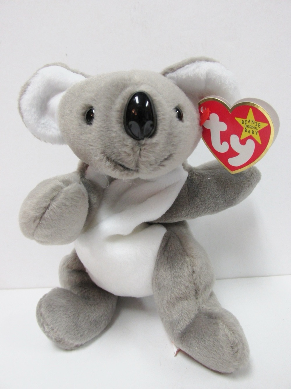 Ty Beanie Baby Mel Gray Koala Plush 1996 💜 BOGO
